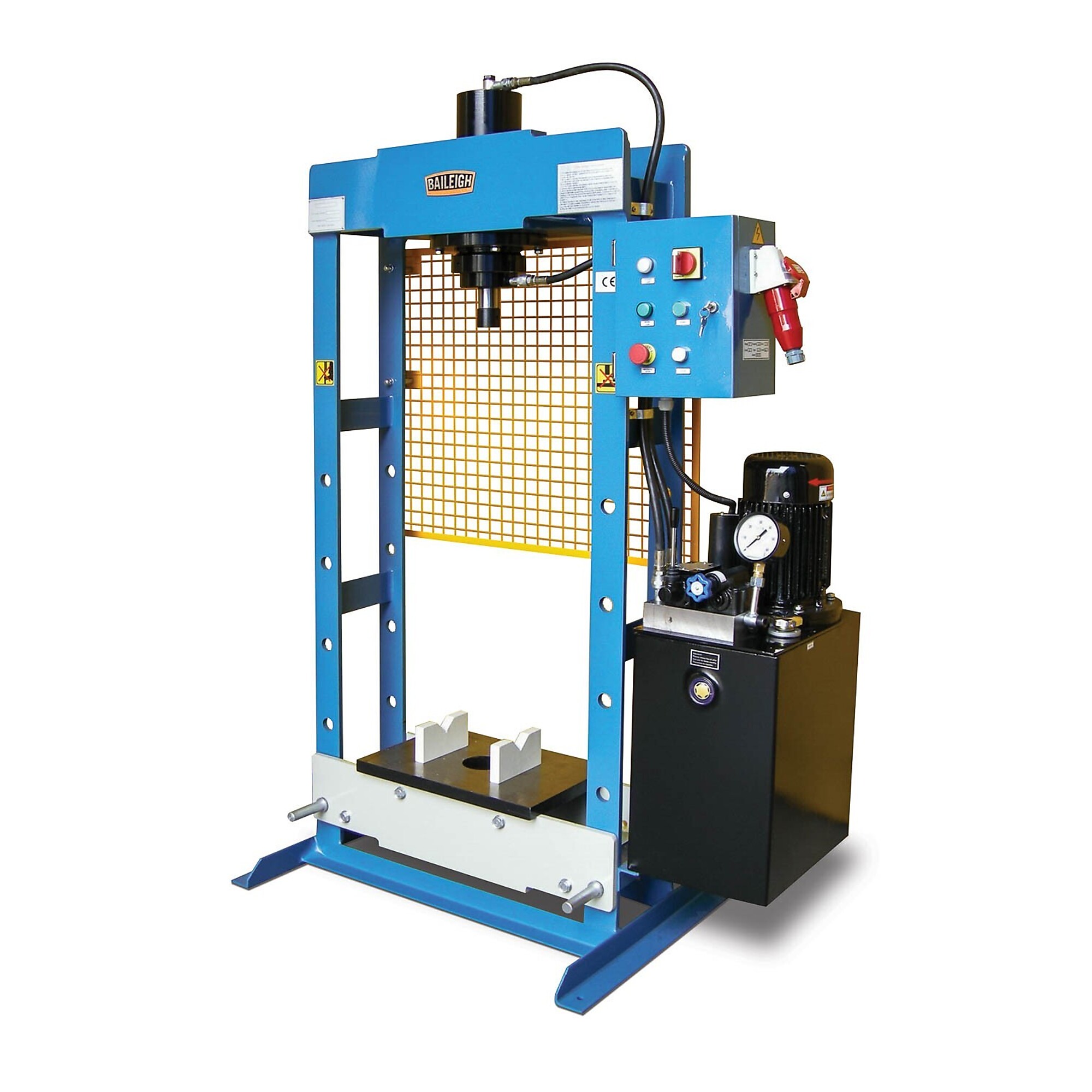 Baileigh, Hydraulic Press, Press Type Hydraulic, Max. Pressure 30 Tons, Model# HSP-30M